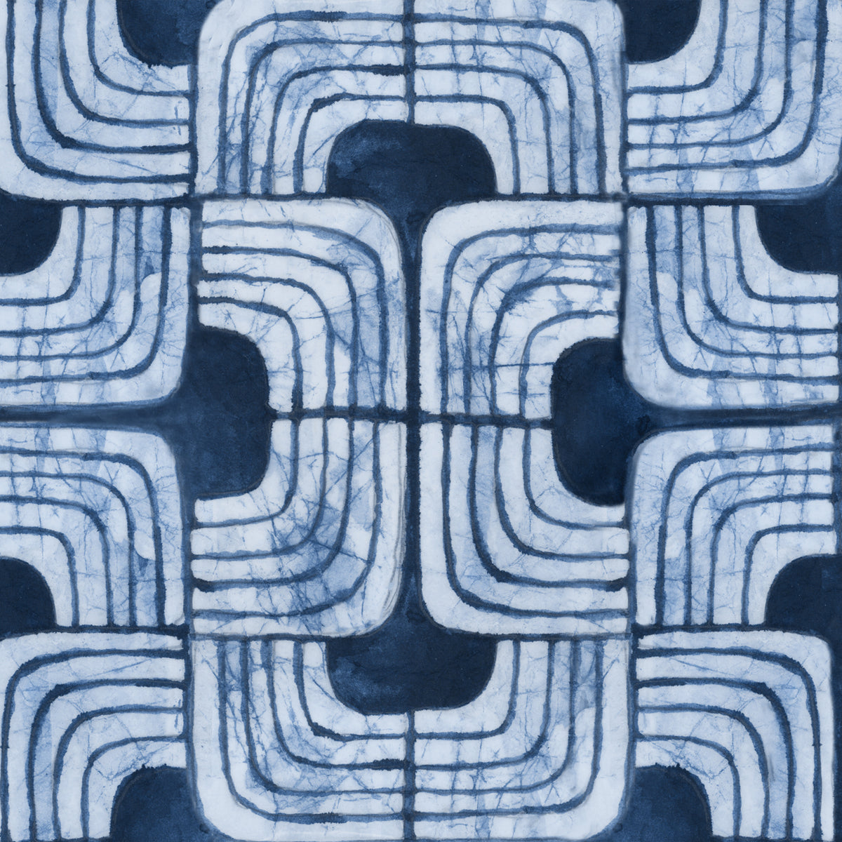 Blue Batik III