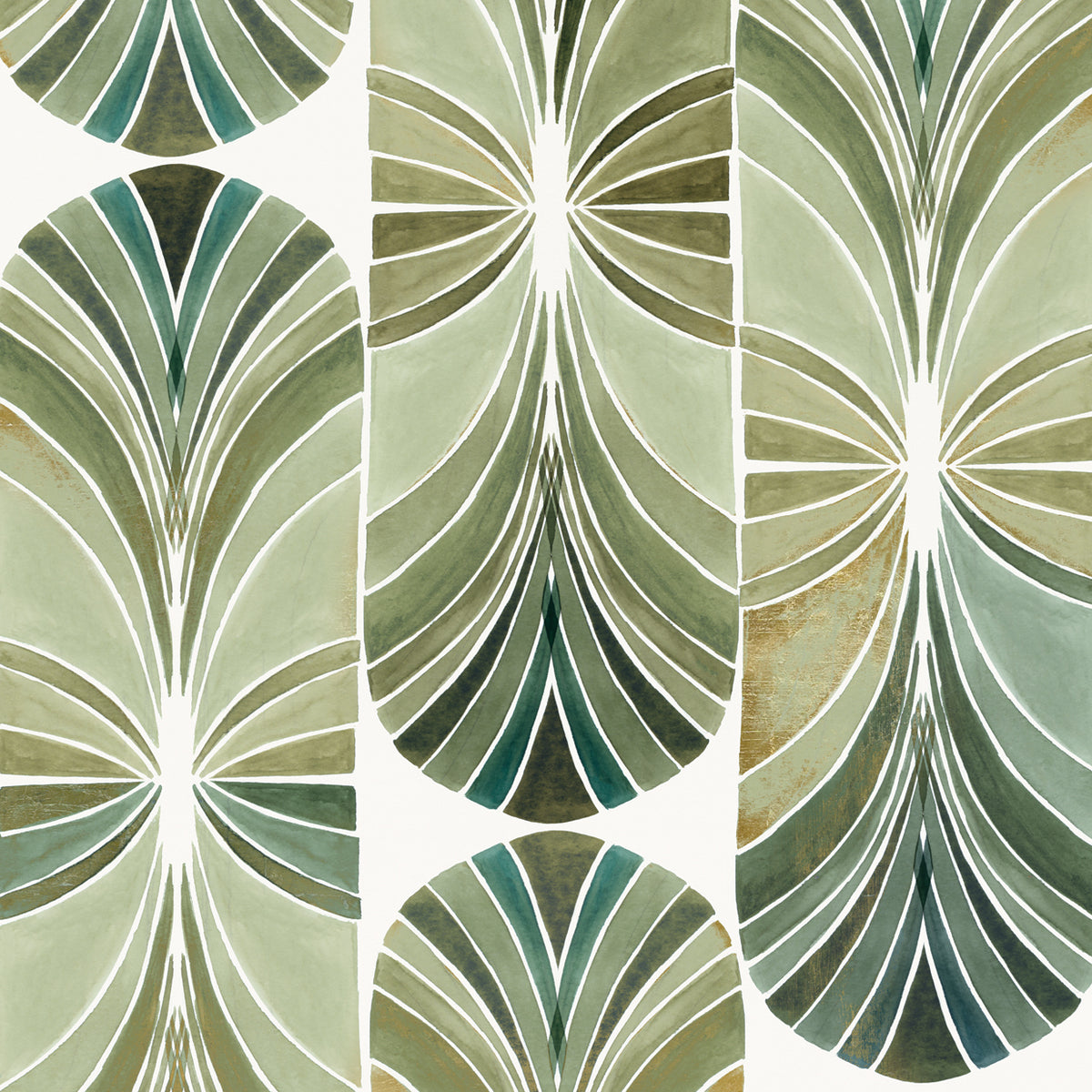 Palm Art Deco I