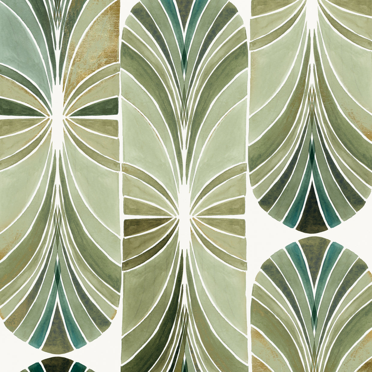 Palm Art Deco II