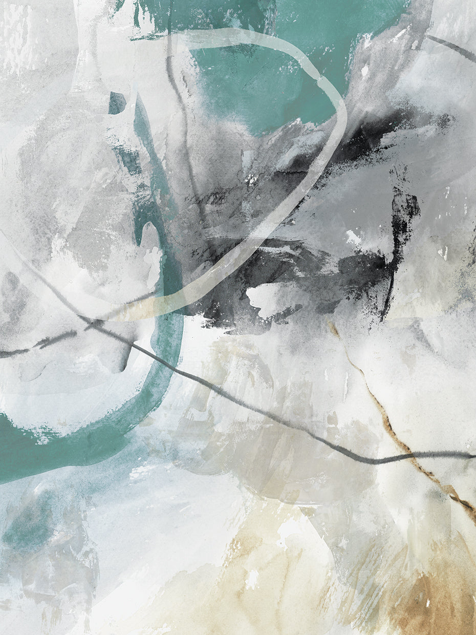 Enigmatic Teal I