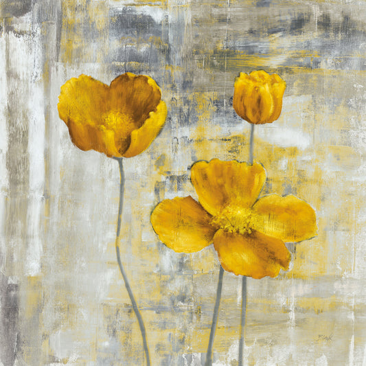 Yellow Flowers II Canvas Print