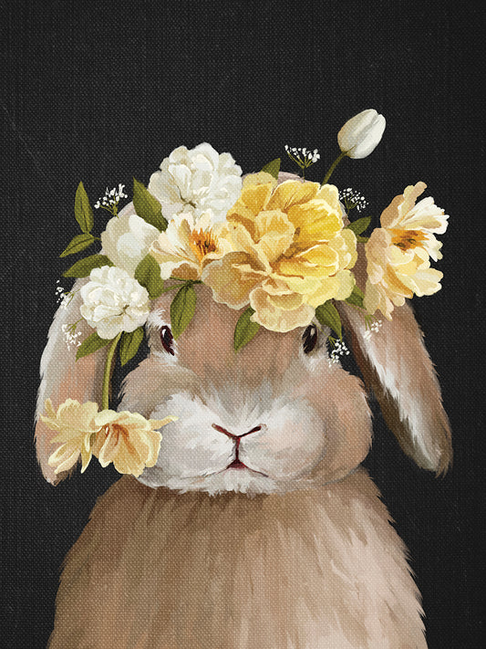 Animal and Flower Portrait Bunny 2