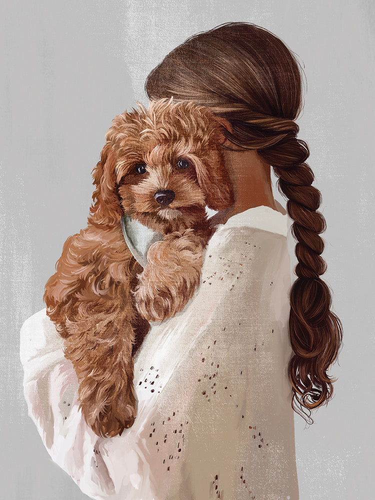 Forever Friends A girl & Her Cavapo