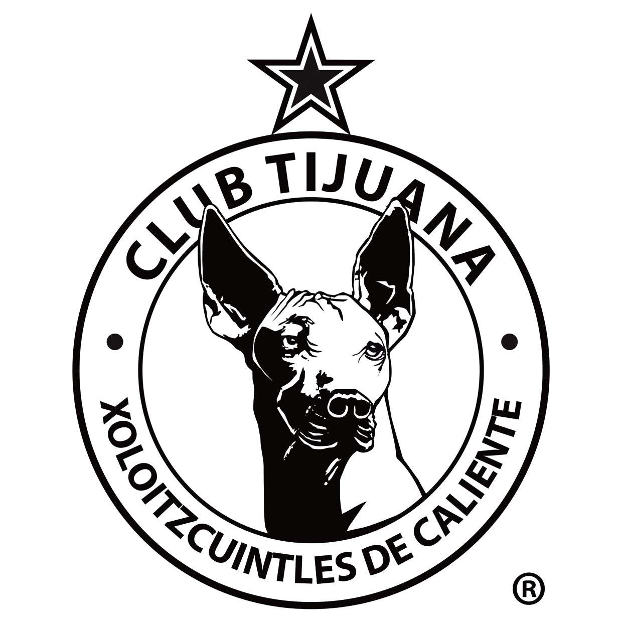 Club Tijuana Xoloitzcuintles de Caliente W&B