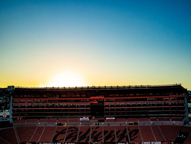 Dawn View in Stadium