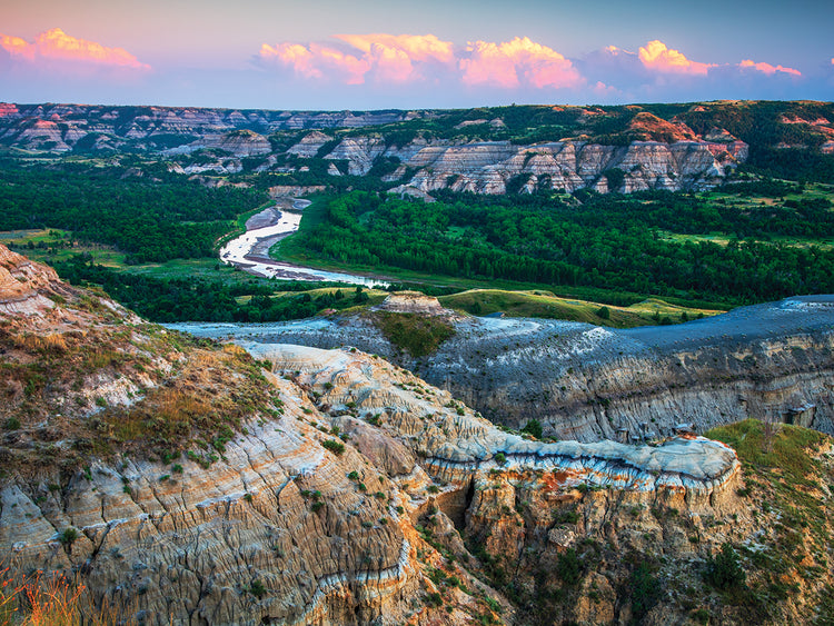 Sunset Over the Little Missouri