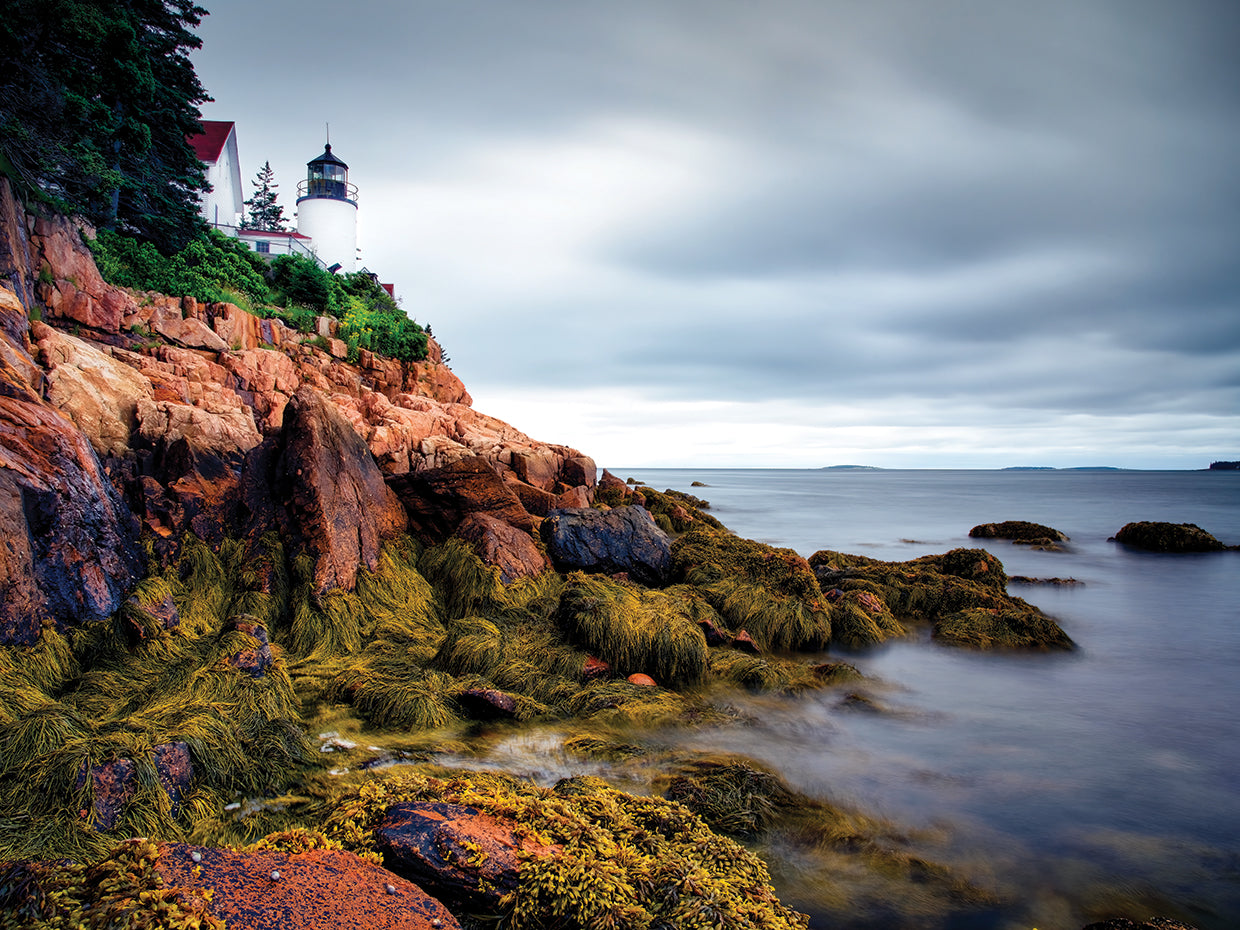 Clouds over Bass Harbor Head Light