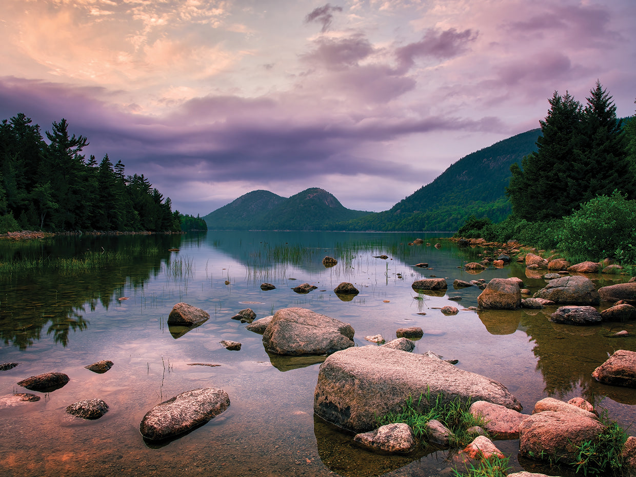 Jordan Pond Sunset