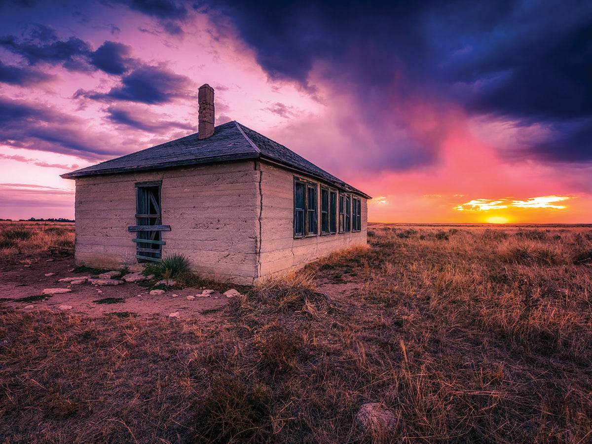 Schoolhouse Sunrise