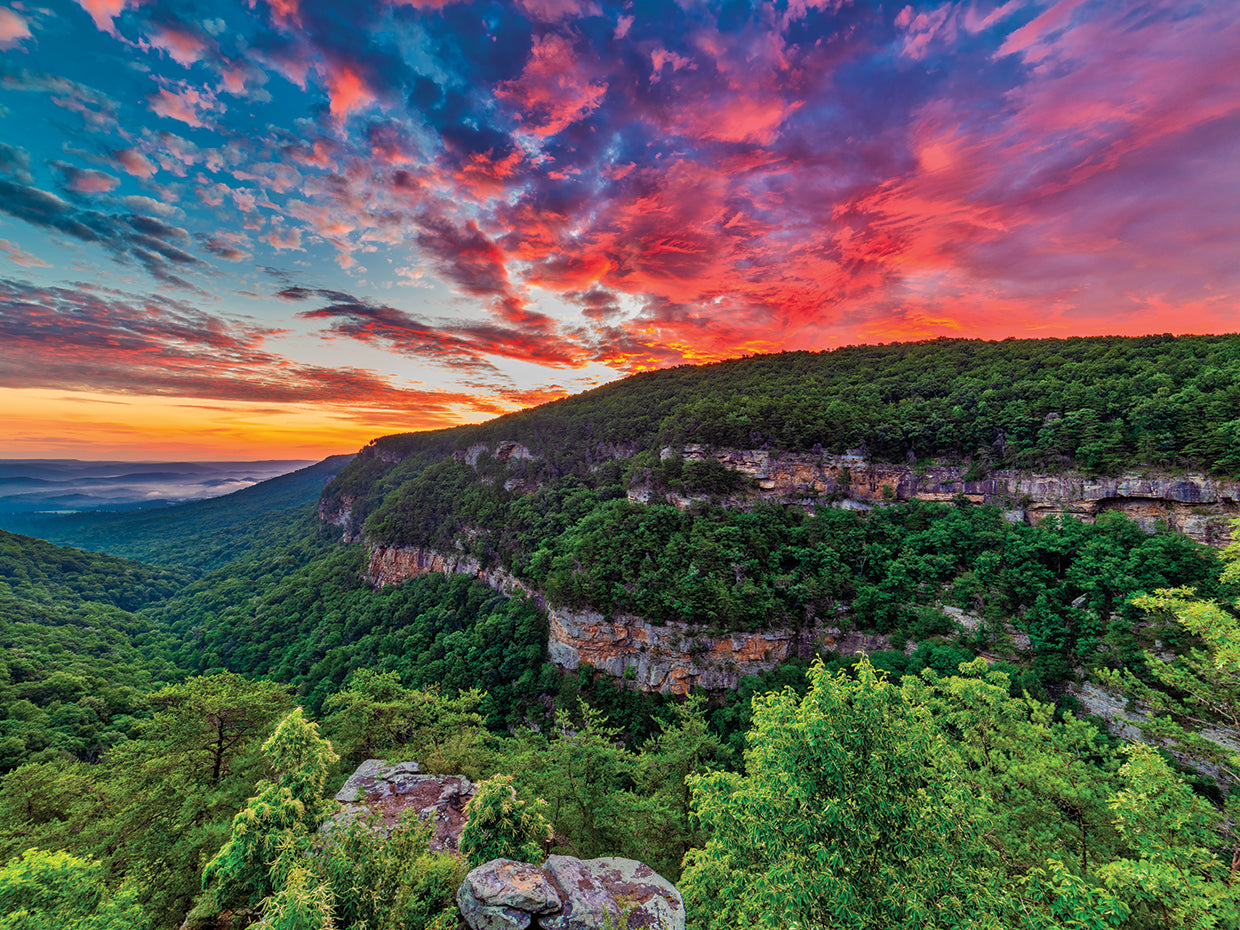 Cloudland Canyon Sunrise