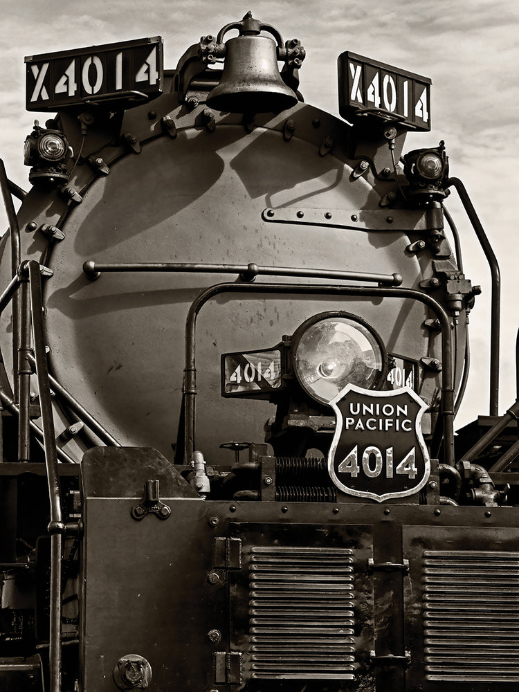 Face of Union Pacific Big Boy