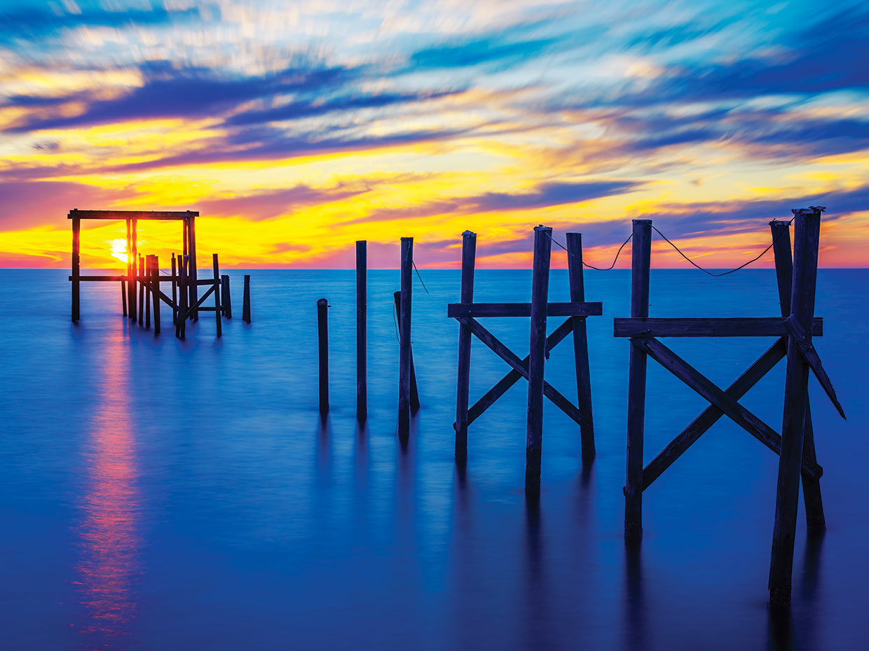 Lake Pontchartrain Light Show