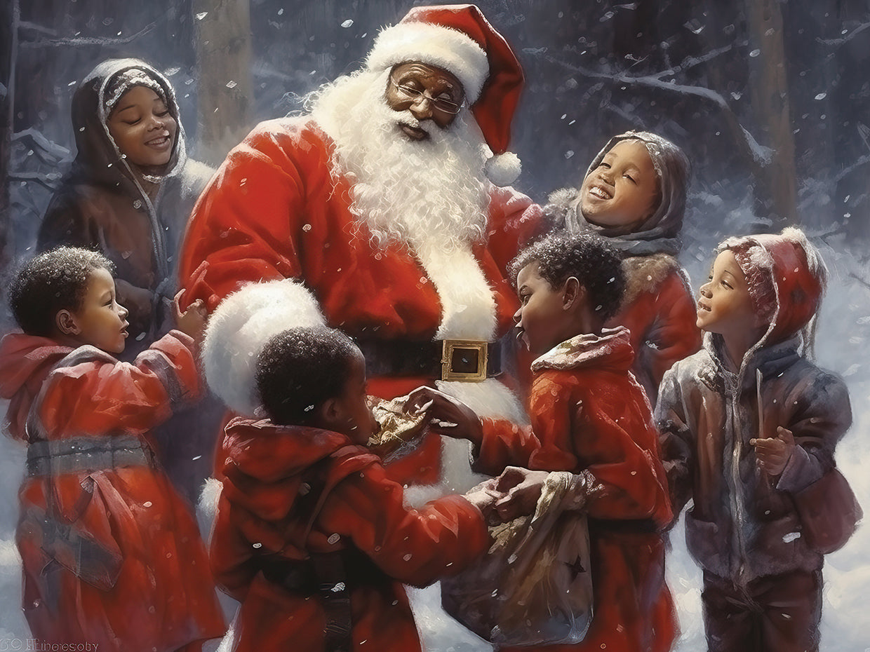 Santa with Children