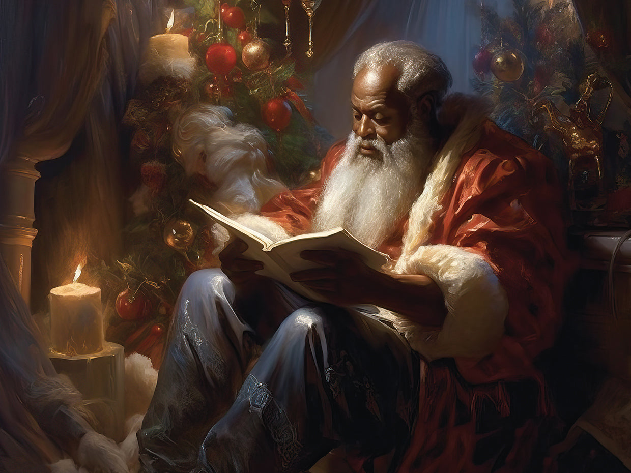 Santa Checking His List (4)