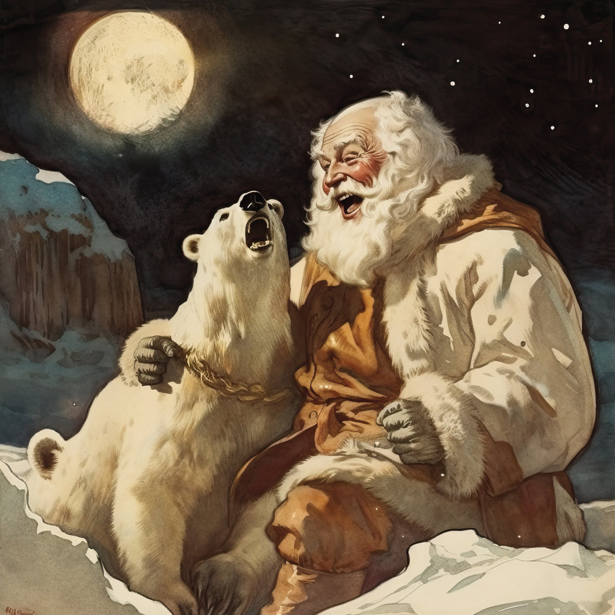 Santa and Polar Bear HR (2)
