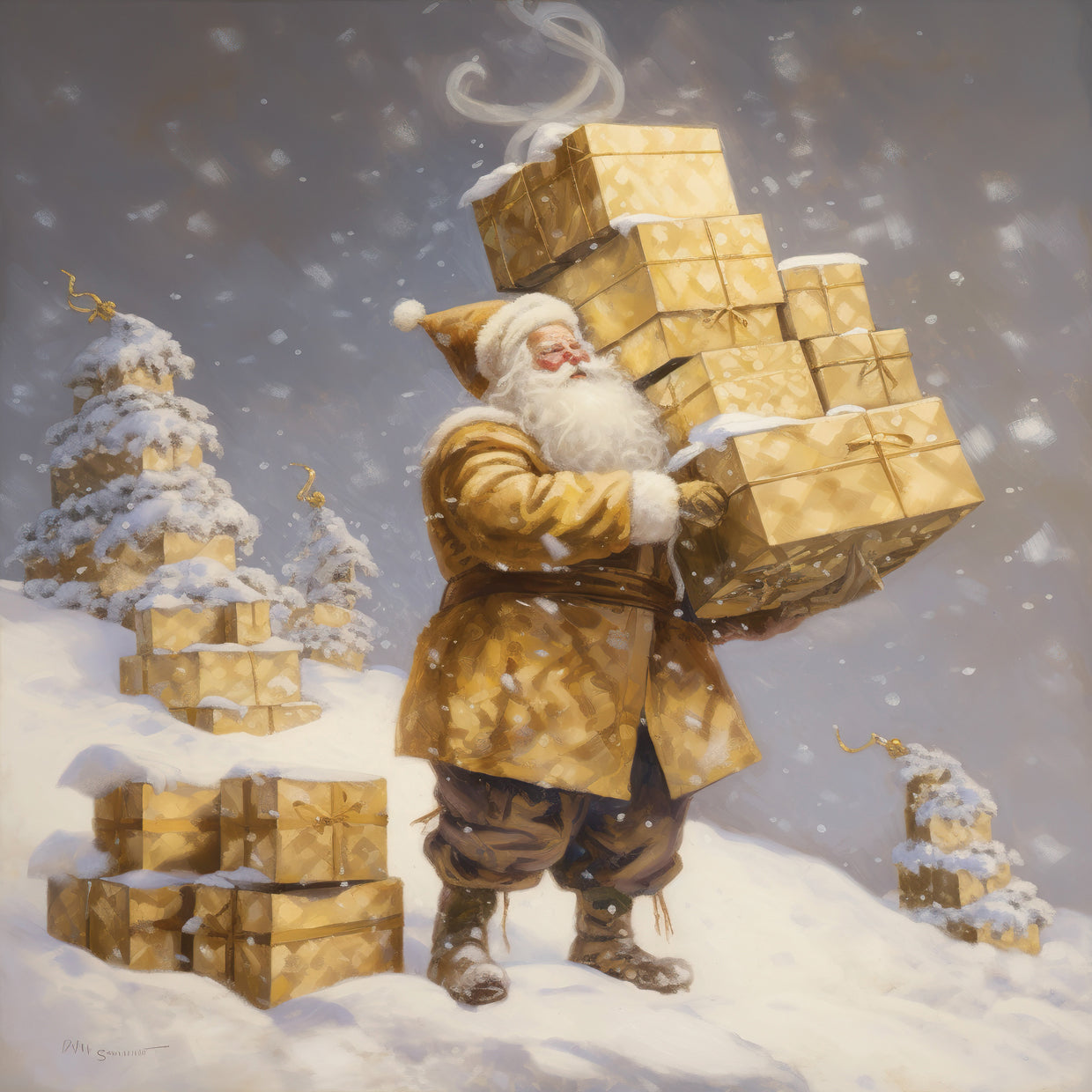 Santa with Gifts (2)