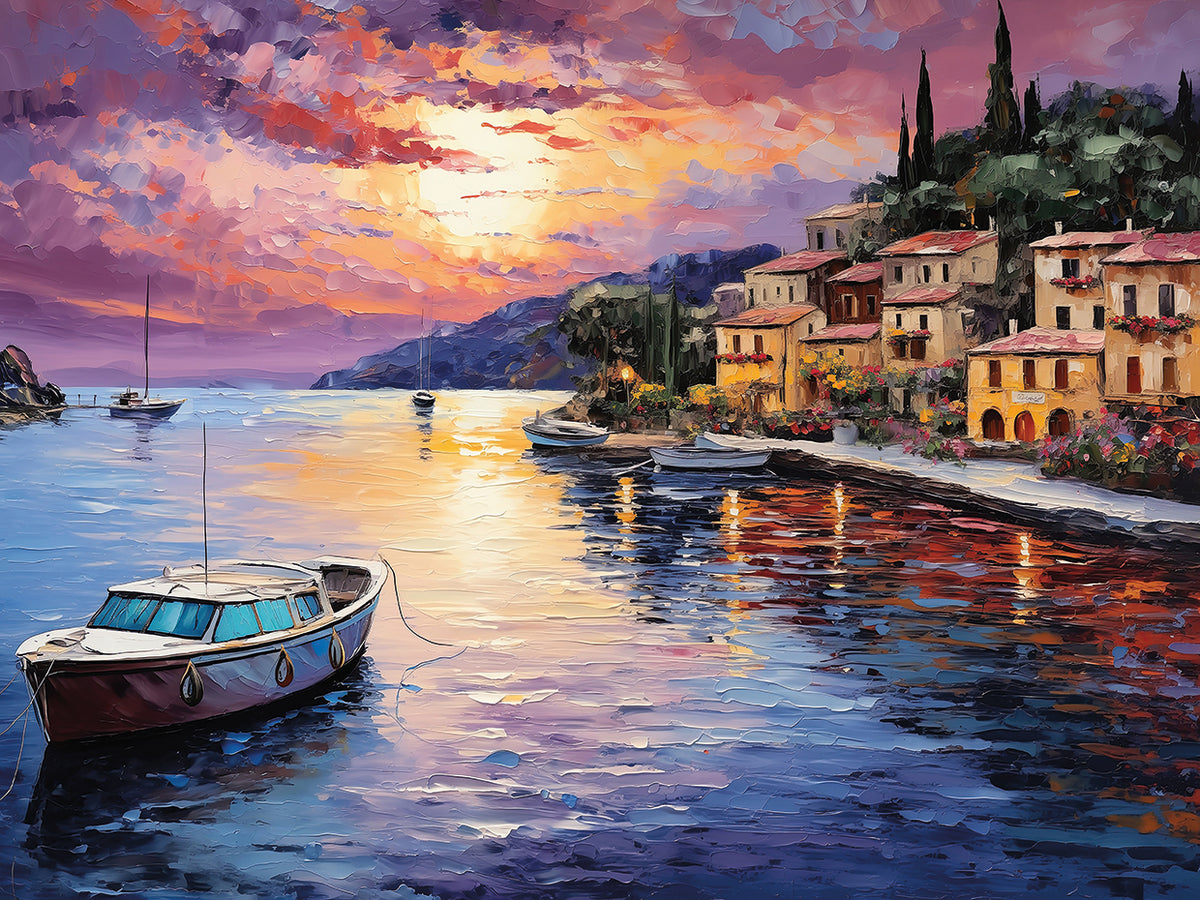 Late Evening at the Marina