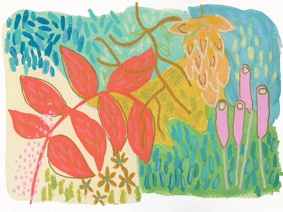 Coral Palm A