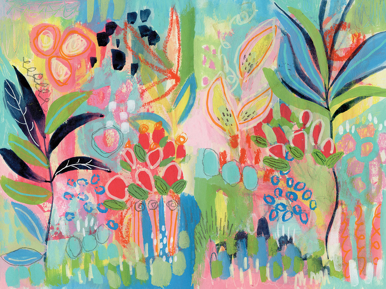 Pinks and blues