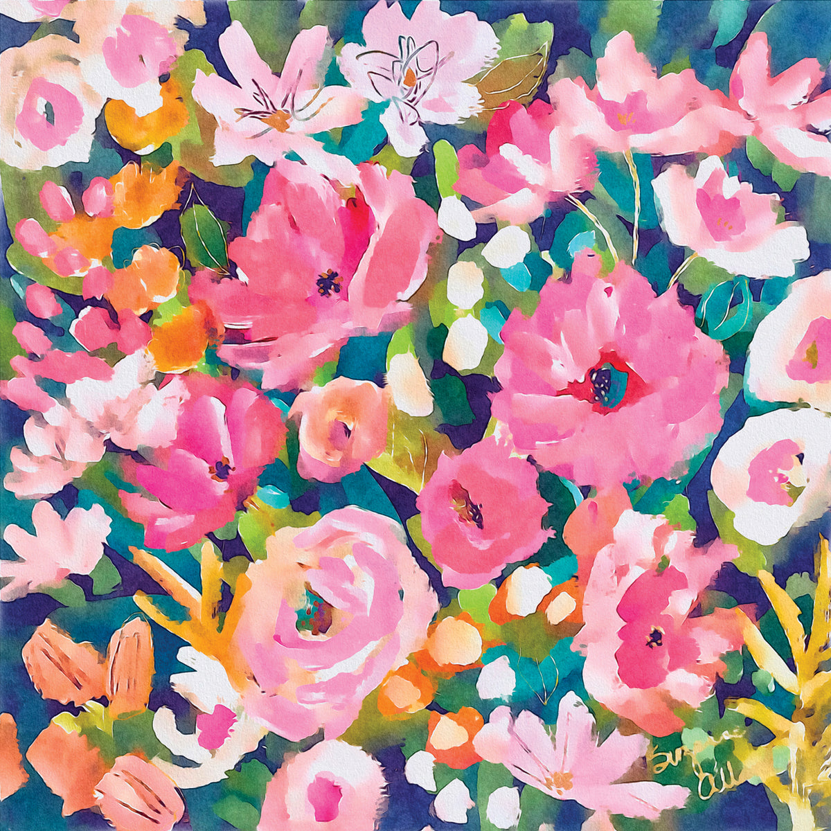 Night garden water