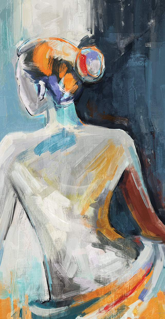 Colorful Elegant Figurative 8