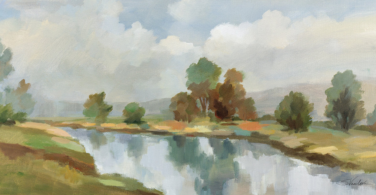 River and Clouds