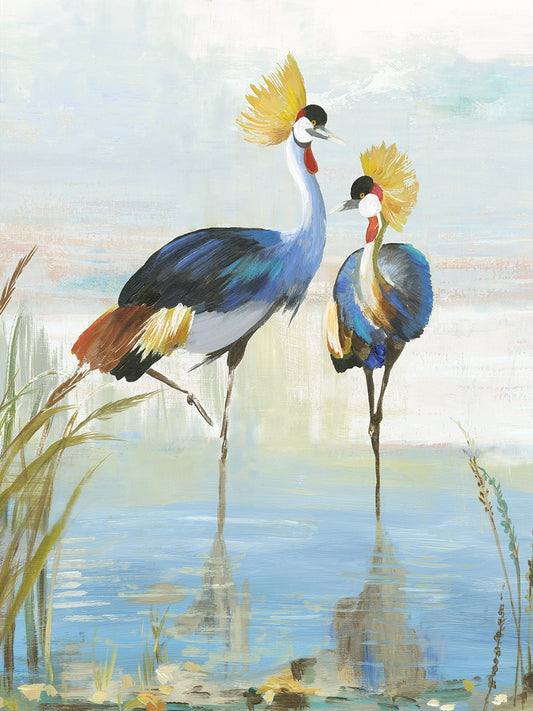 Heron Pairing Canvas Print