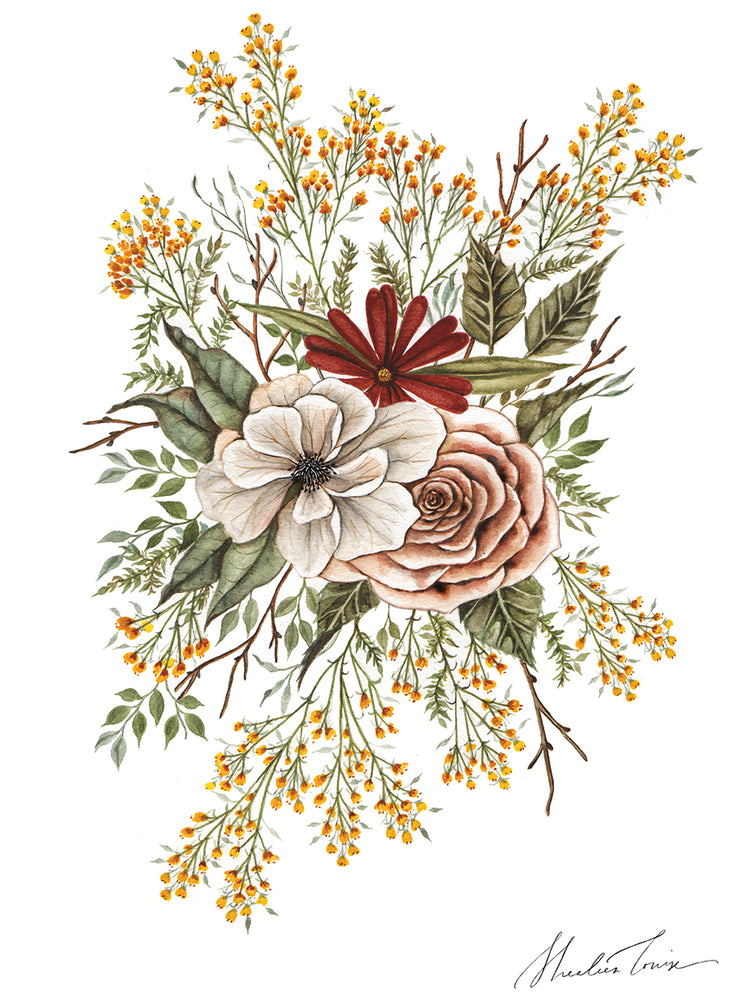 Winter Wildflower Bouquet