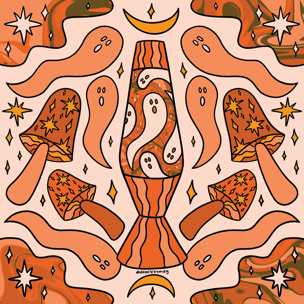 Fall Lava Lamp