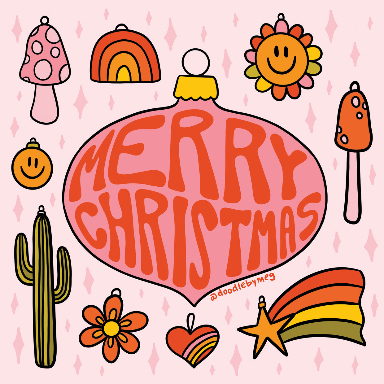 Merry Christmas Ornament