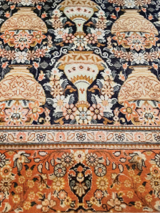 Persian Rug Pattern Cubed