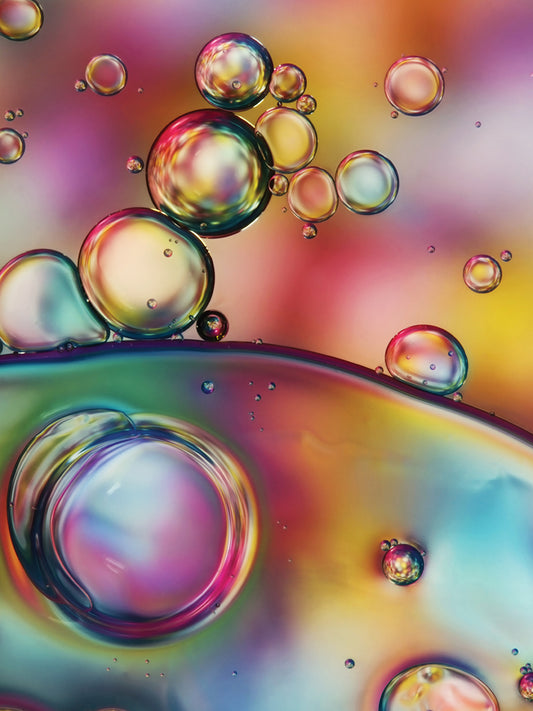 Rainbow Bubble Drops
