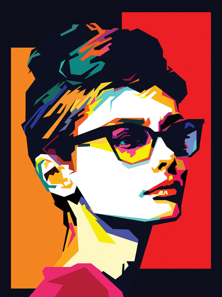 Colorful Fan Art Audrey Pop Art