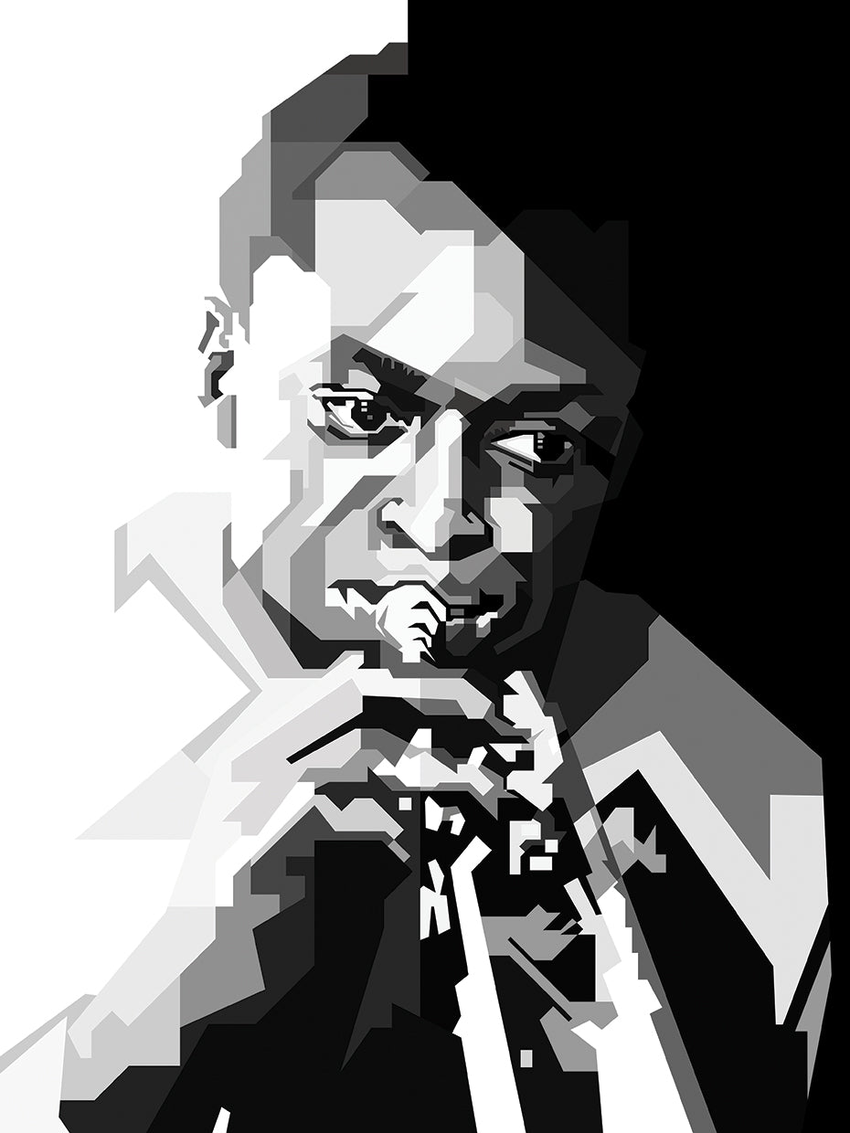 Colorful Fan Art Miles Jazz