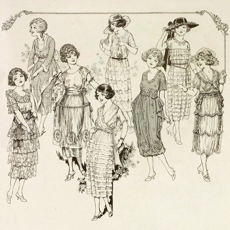 Vintage Vogue Magazine Cover 1920