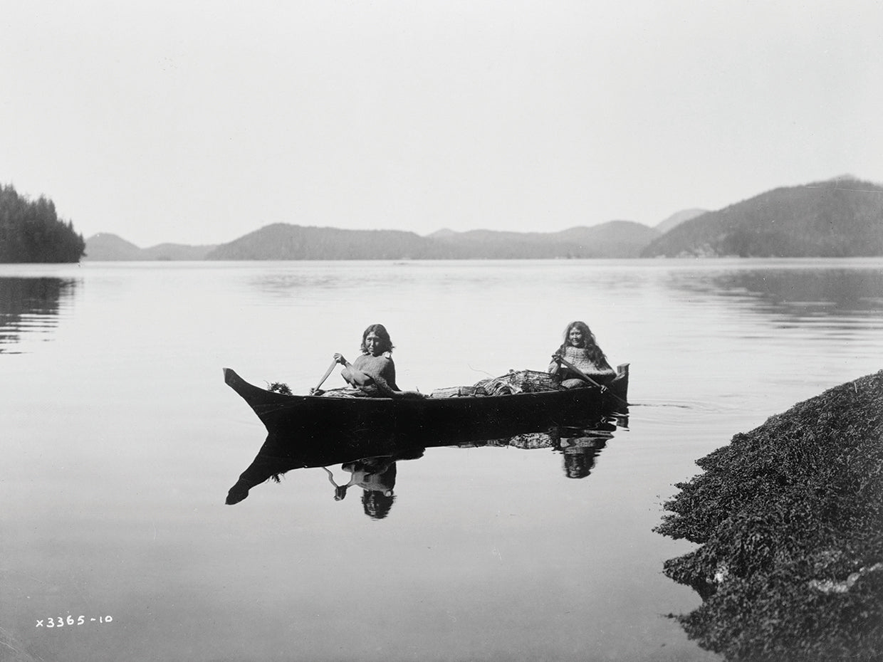 Canoeing On Clayquot Sound