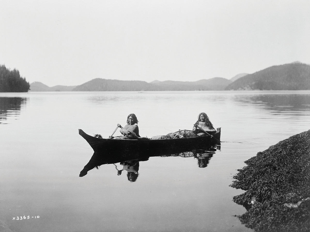 Canoeing On Clayquot Sound