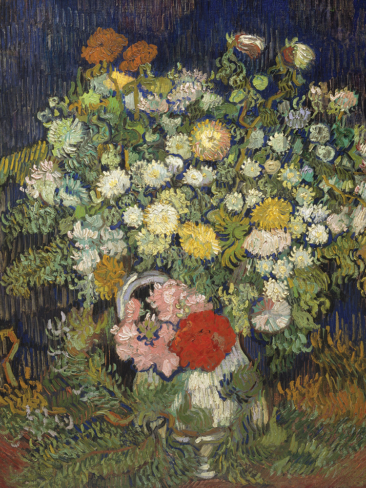 Bouquet Of Flowers In A Vase