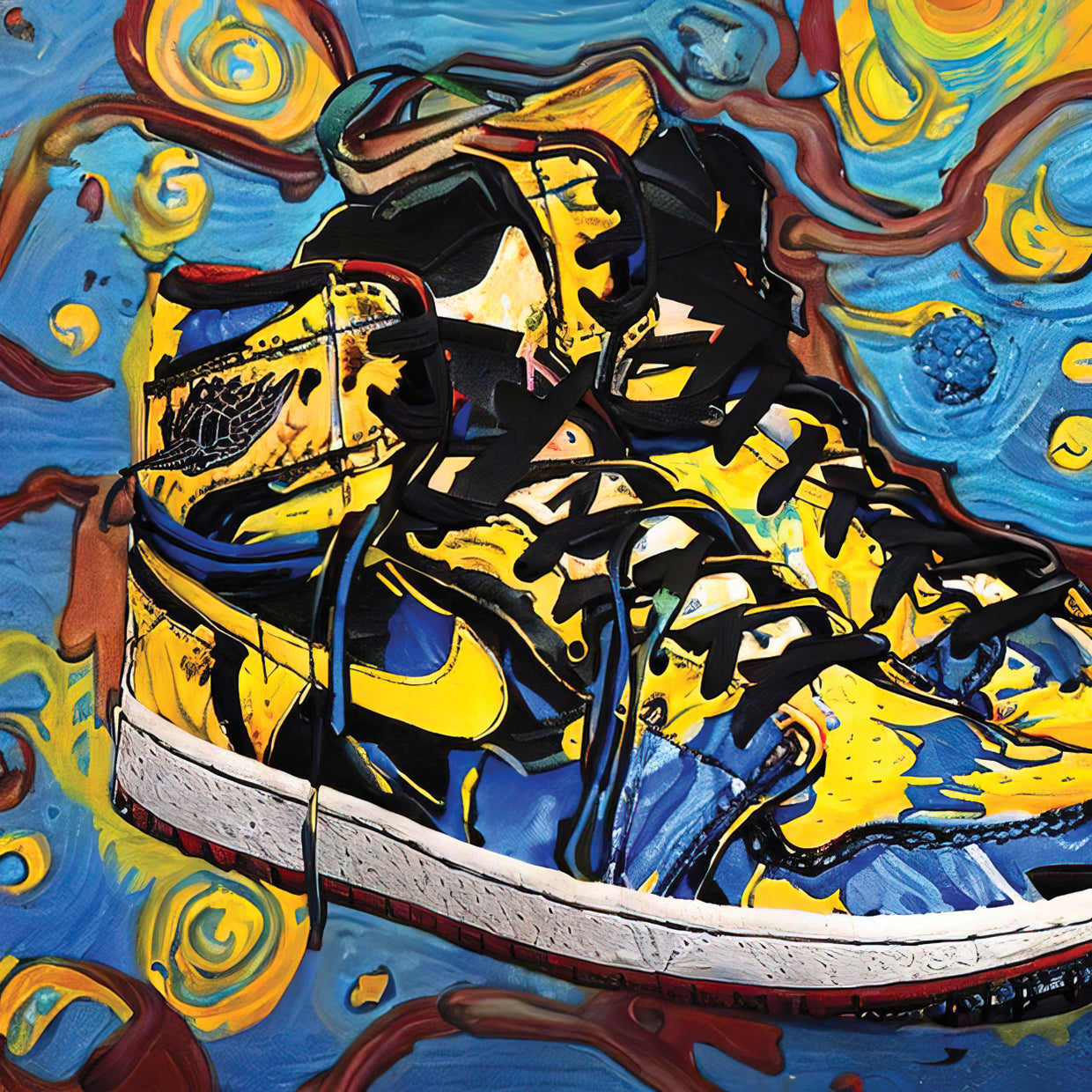 Pop Graffiti Shoes Chicago Air Series 2