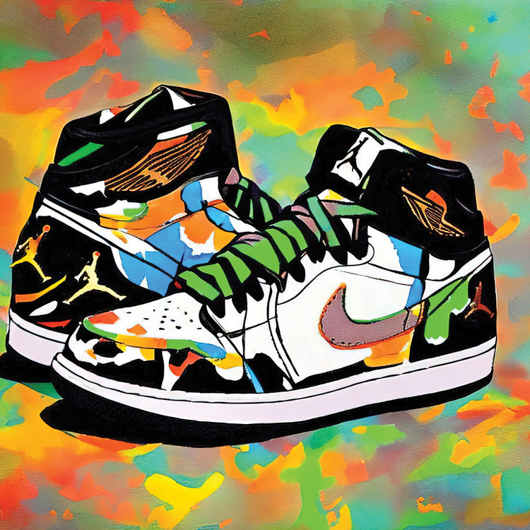 Pop Graffiti Shoes Chicago Air Series 7