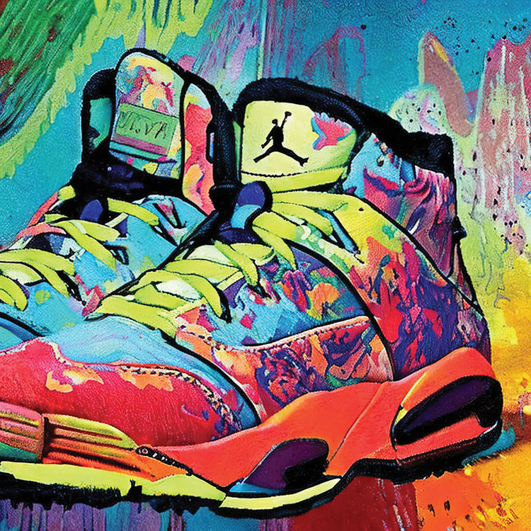 Pop Graffiti Shoes Chicago Air Series 14