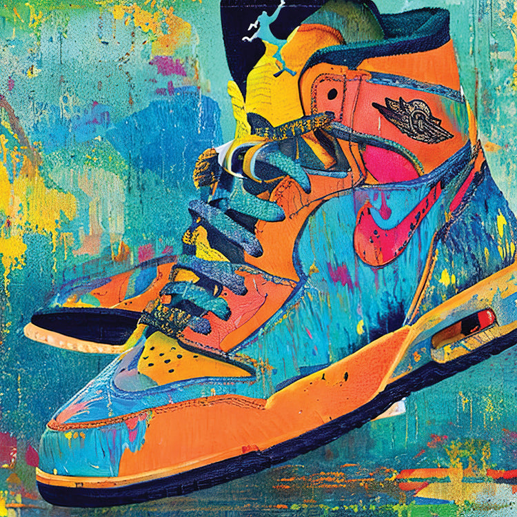 Pop Graffiti Shoes Chicago Air Series 19