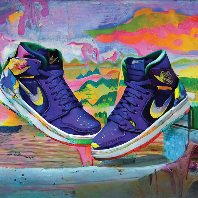 Pop Graffiti Shoes Chicago Air Series 20