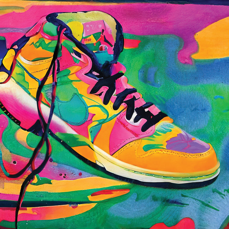 Pop Graffiti Shoes Chicago Air Series 21