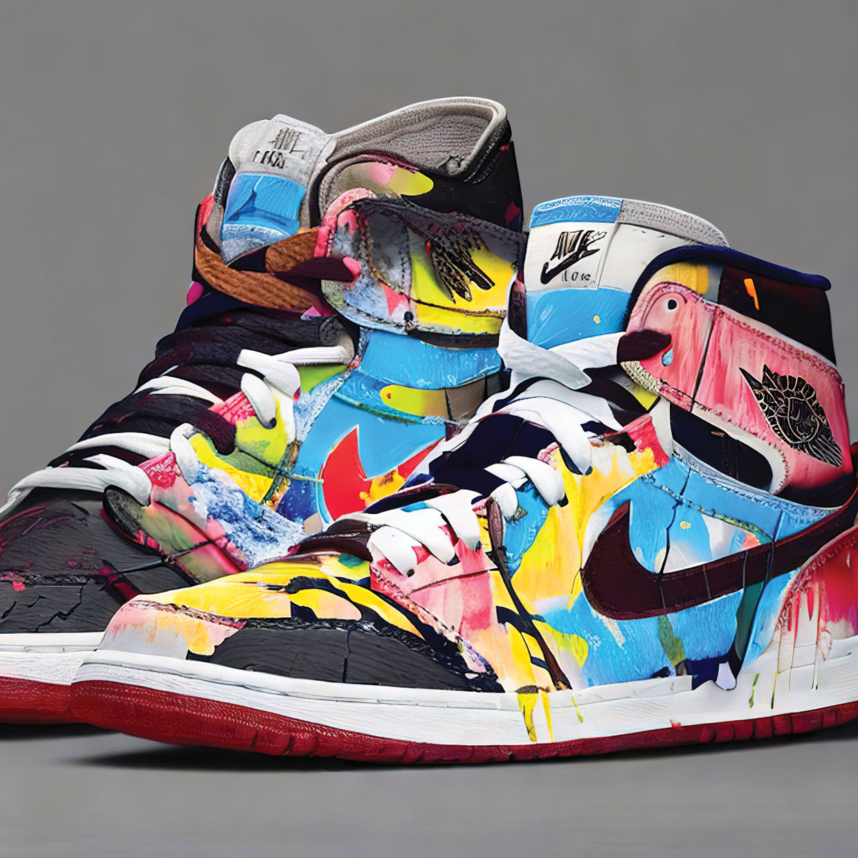 Pop Graffiti Shoes Chicago Air Series 24