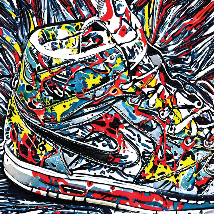 Pop Graffiti Shoes Chicago Air Series 28