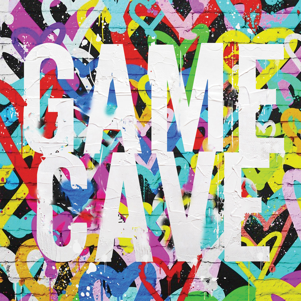 Game Cave Grafitti