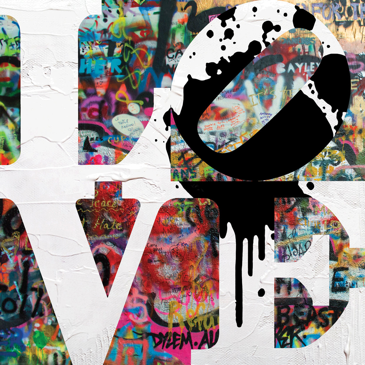 Graffiti Love Series 6 Square