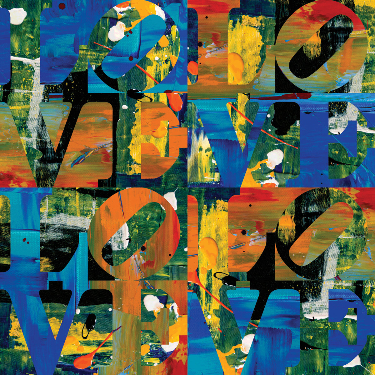 Graffiti Love Series 8 Square