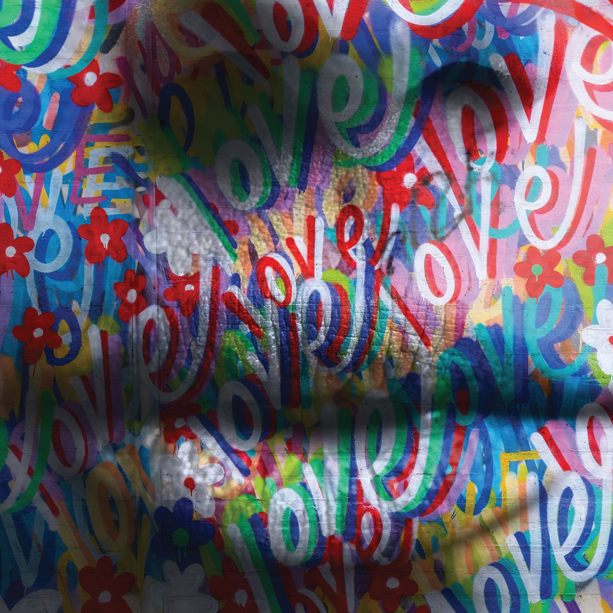 Graffiti Love Series 9 Square